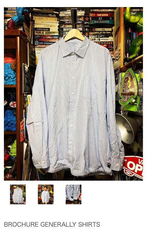 BROCHURE GENERALLY SHIRTS 21AW罕, 男裝, 上身及套裝, T-shirt、恤衫