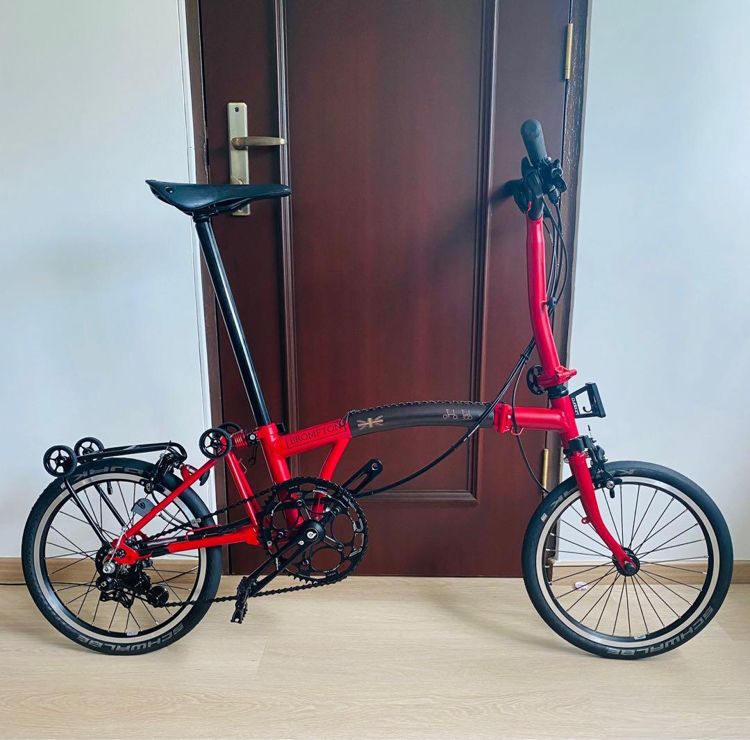 BROMPTON M6L ハウスレッドブラック BROMPTON 2023年廃盤カラーのご