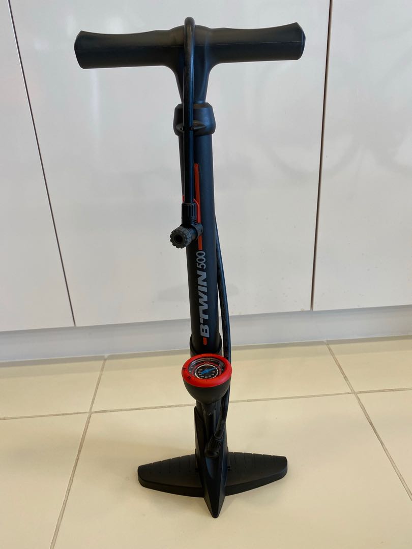 btwin floor pump