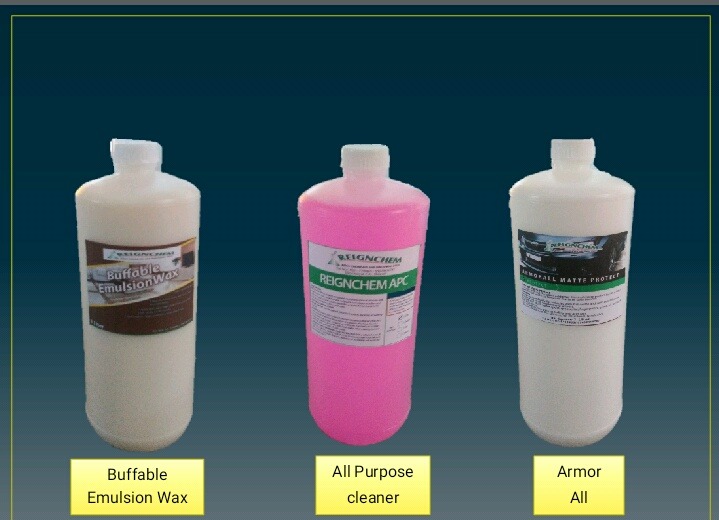 Buffable Emulsion Wax, All purpose Cleaner, Armor All, Furniture & Home Living, Cleaning