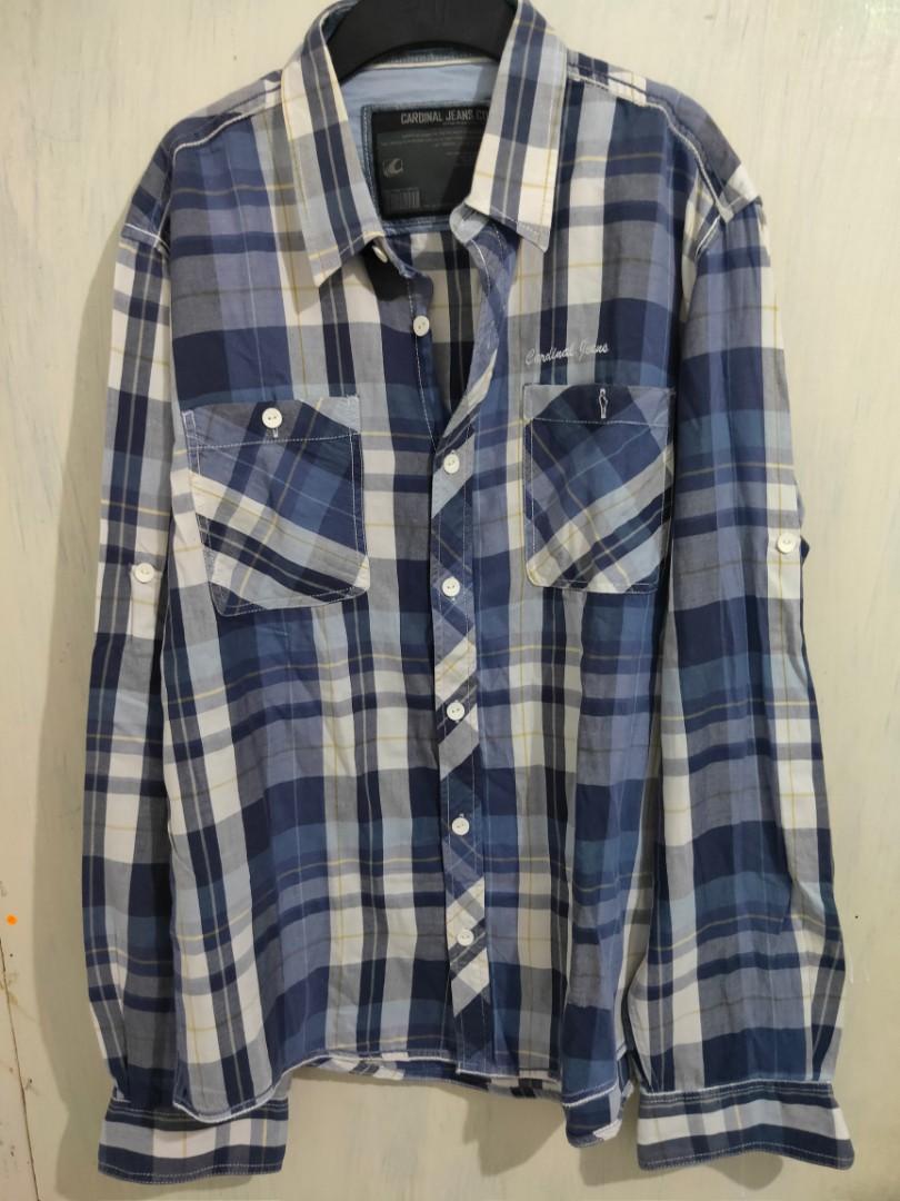 Cardinal Jeans Shirt kemeja second 