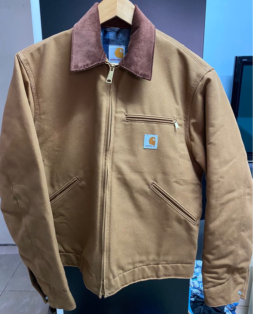 Carhartt 美版Made in USA Detroit Jacket Size S workwear 工裝外套