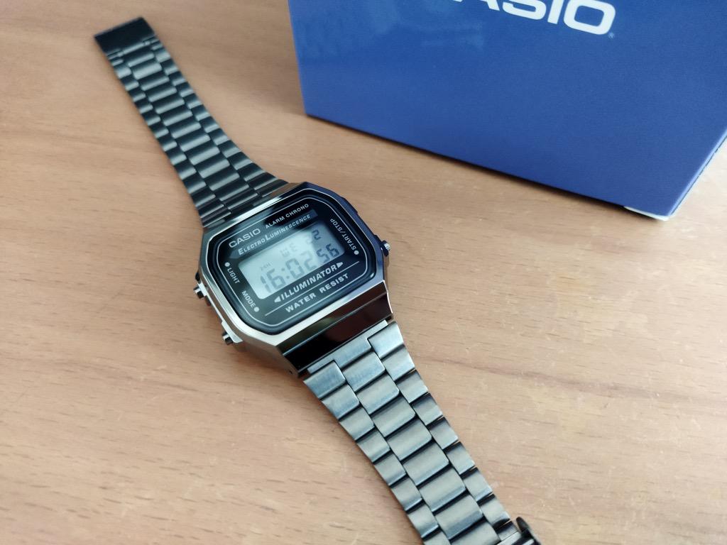 Casio gunmetal watch deals