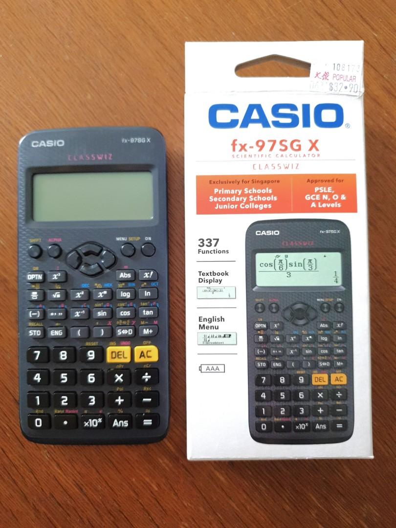 Casio fx 97sg online x popular bookstore