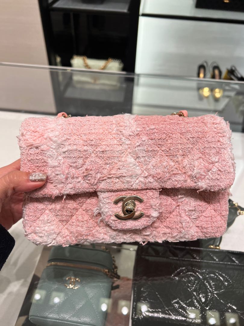 Top Hơn 79 Pink Tweed Chanel Bag Không Thể Bỏ Qua - Trieuson5