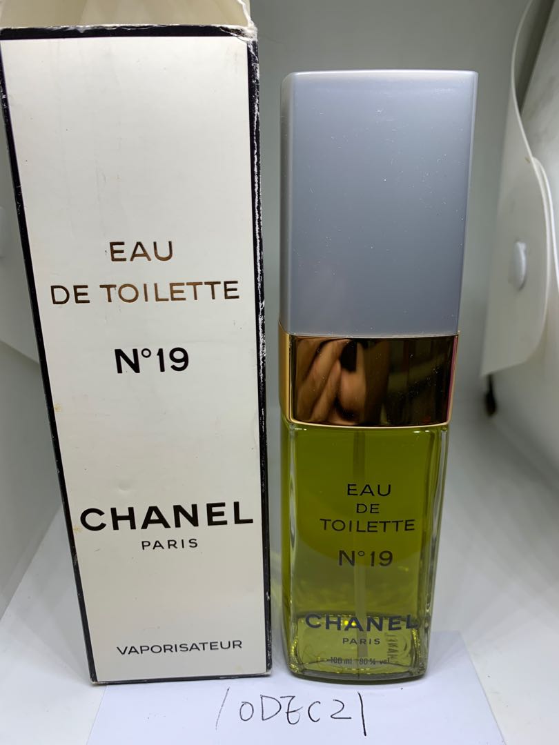 Chanel no. 19 edt 淡香水, 美容＆個人護理, 健康及美容- 香水＆香體