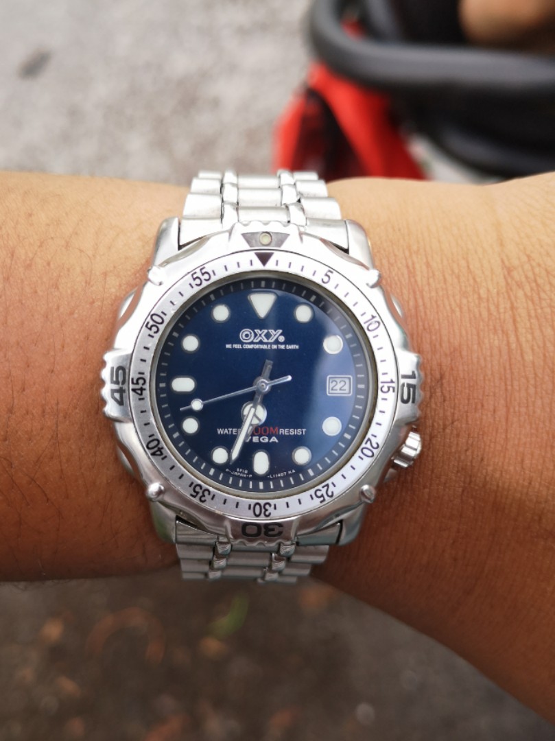 Citizen oxy diver sales