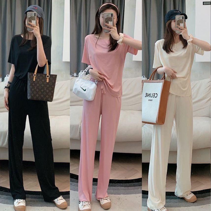Comfort Wear 3 In 1 Baju Luar Rumah Casual Wear Baju Tidur Free Size 40 75kgs Women s Fashion Muslimah Fashion Baju Kurung sets on Carousell