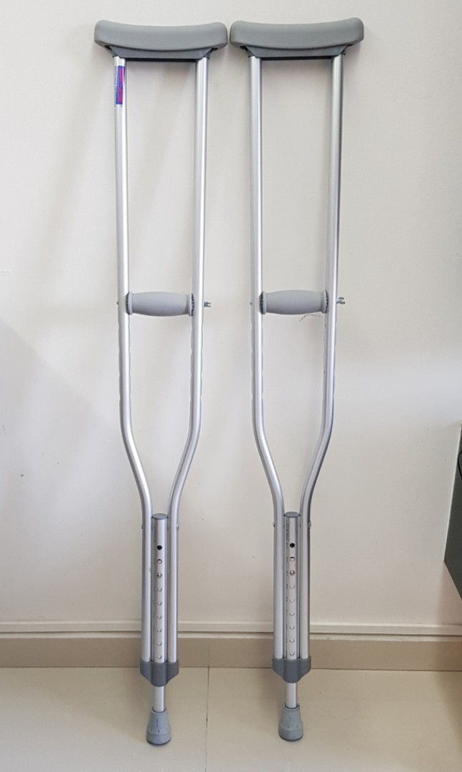 Crutches for Height (154cm 177cm), Health & Nutrition, Assistive