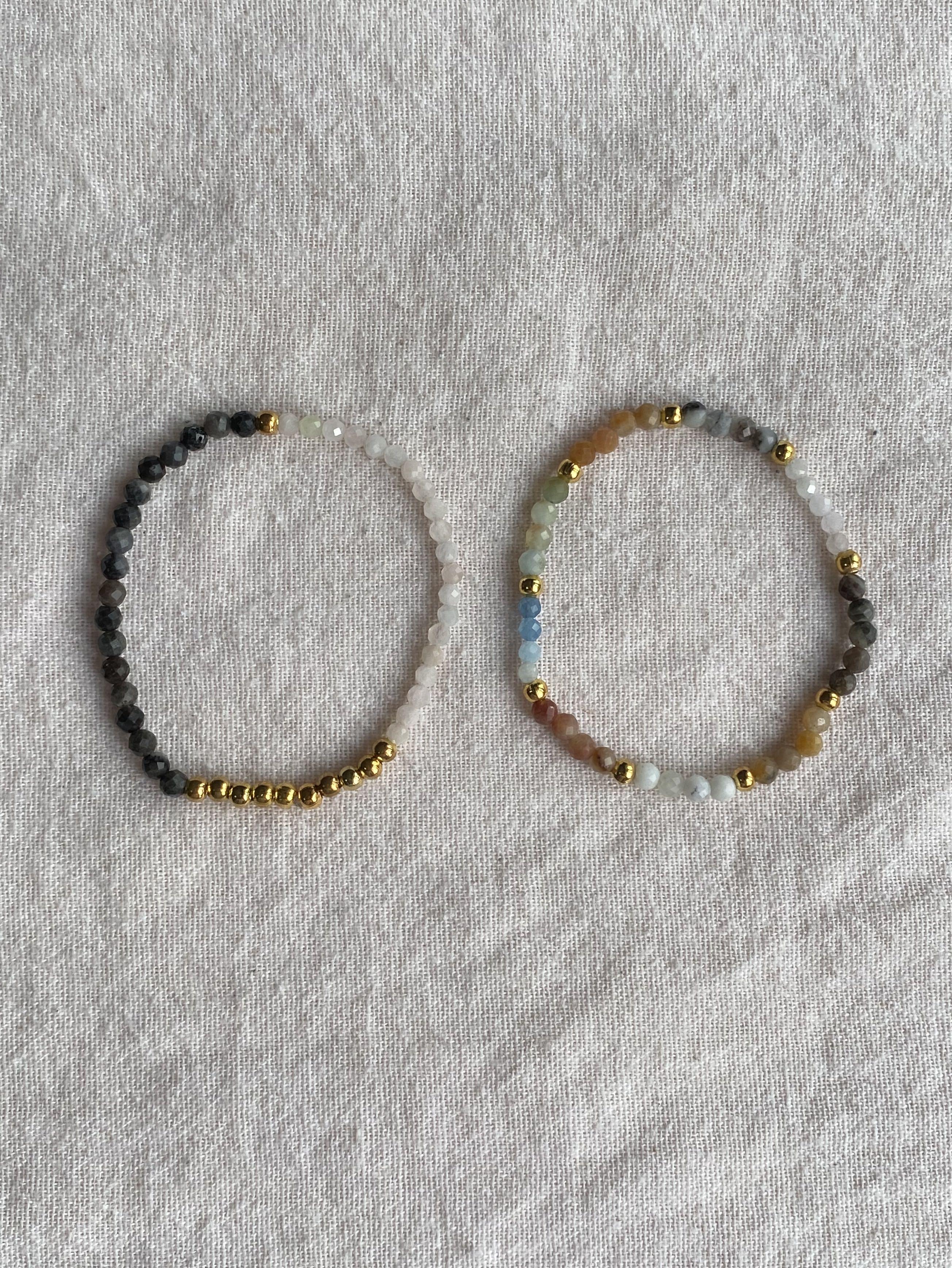 Dainty crystal bracelet clearance