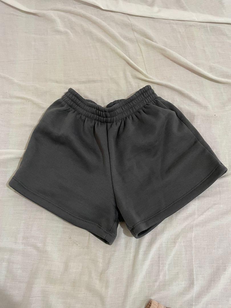Dark grey store sweat shorts