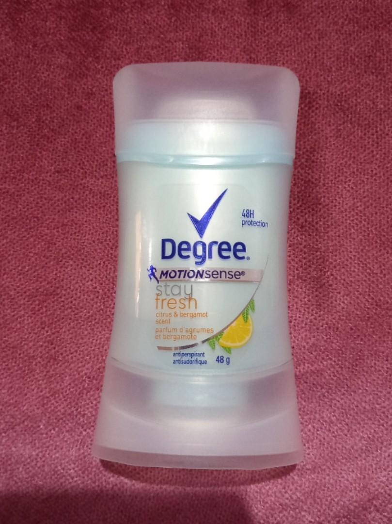 Degree Deodorant Citrus & Bergamot 48g, Beauty & Personal Care, Bath