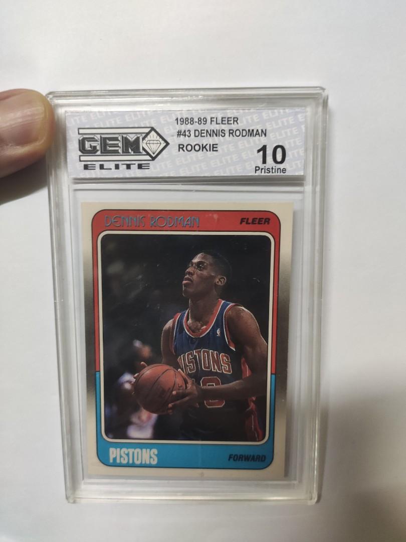 Dennis rodman rookie rc gem 10, 興趣及遊戲, 玩具& 遊戲類- Carousell