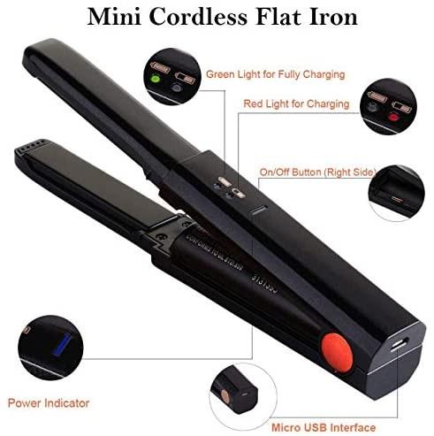 Deogra cordless sales mini flat iron