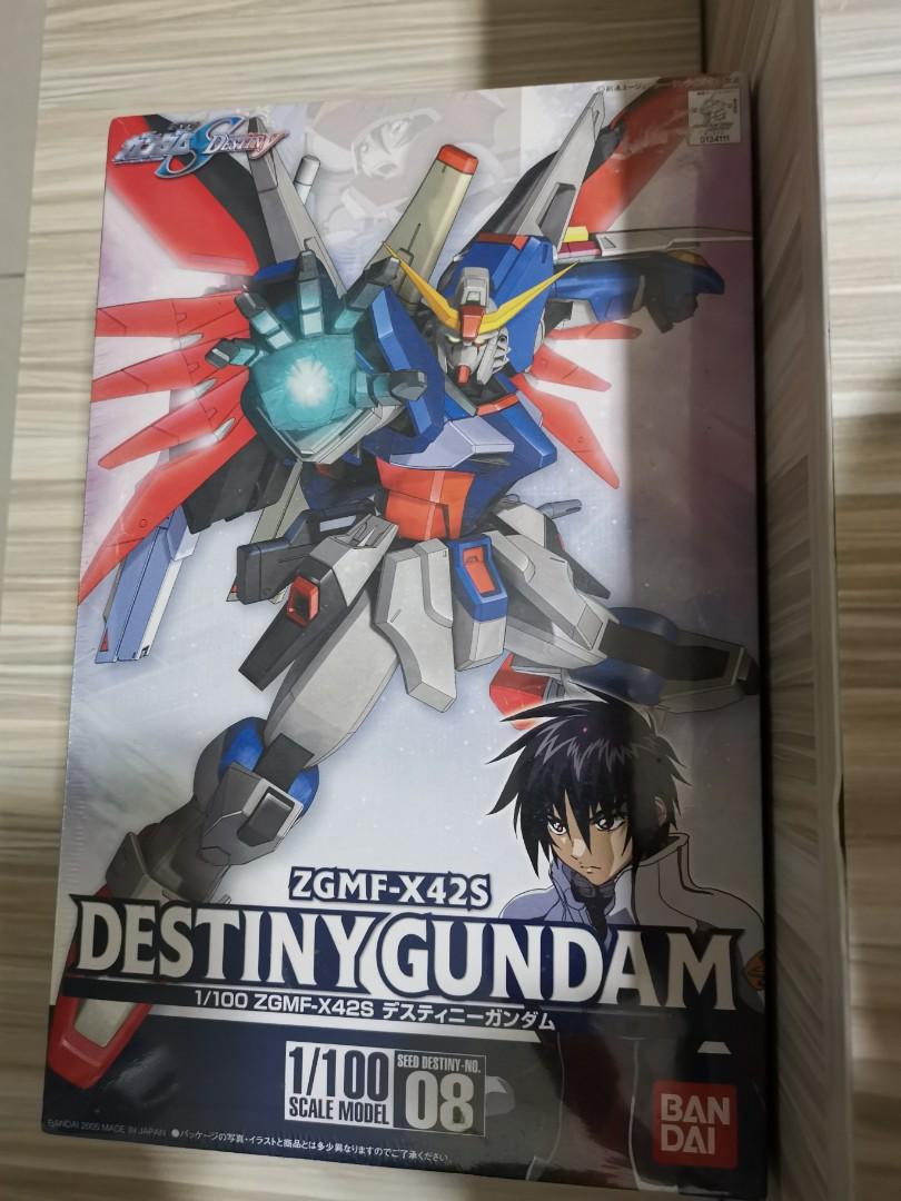 Destiny Gundam 1 100 Scale Model Hobbies Toys Toys Games On Carousell