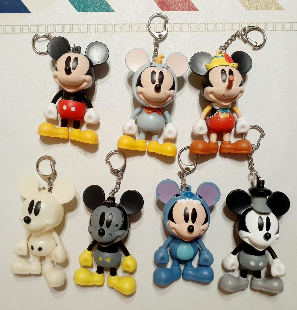Vintage Mickey Mouse Keychain, Hobbies & Toys, Collectibles