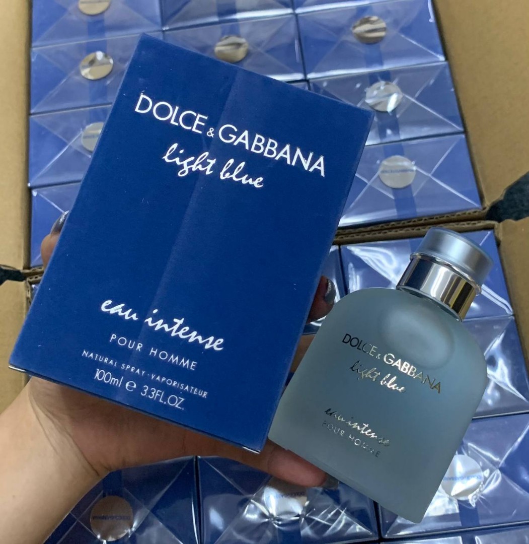 Dolce & Gabbana Light Blue Eau Intense Pour Homme Eau de Parfum - 3.3 oz for Men