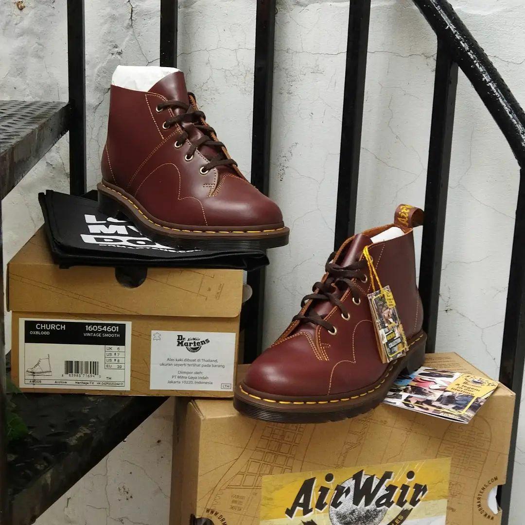 dr martens church smooth