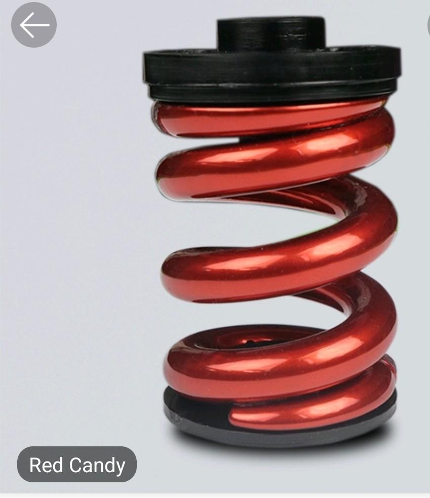 Elastomer Suspension Brompton Pikes 3 Sixty Rear Suspension Block Candy Red