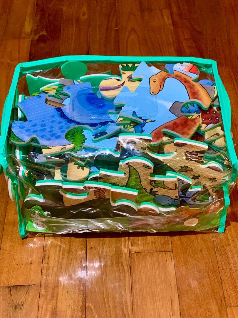 ELC Giant Dinosaur Foam Floor Puzzle Toy, Hobbies & Toys, Toys & Games