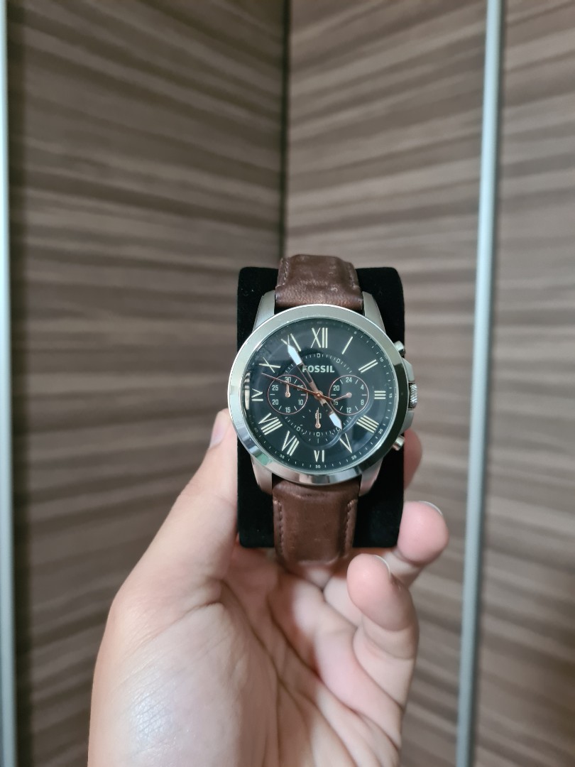 Fossil Grand Sport Chronograph, Men's Fashion, Watches \u0026 Accessories,  Watches on Carousell