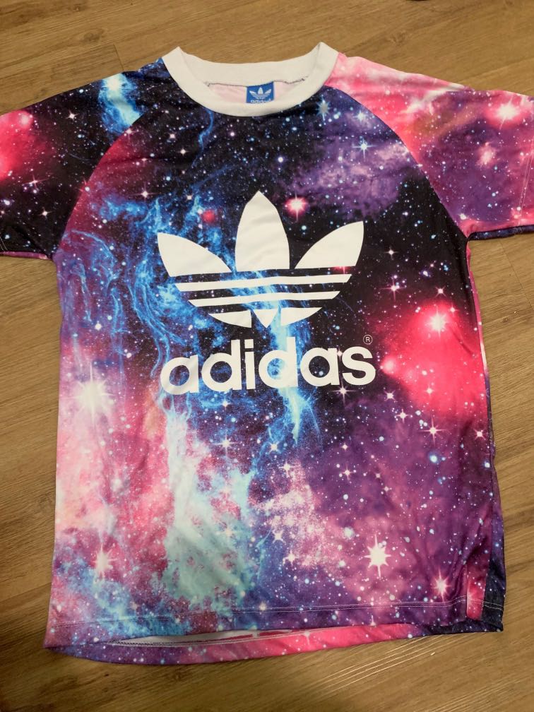 Adidas galaxy sweatshirt clearance