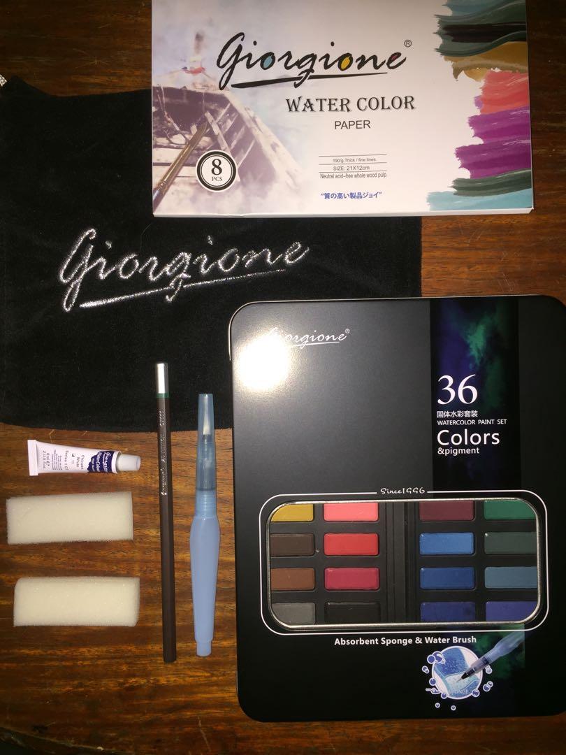 Watercolor Painting Set, Hobbies & Toys, Stationary & Craft