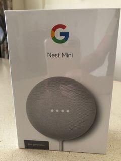 Google Nest Mini Chalk Bluetooth Speaker