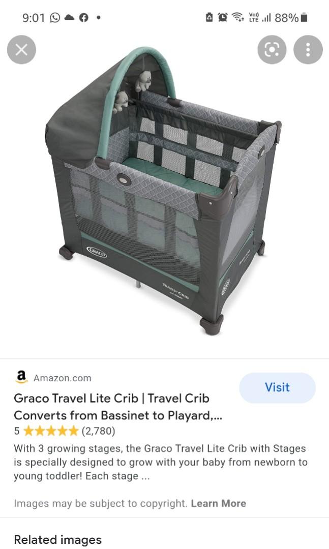 Graco mini travel crib hot sale