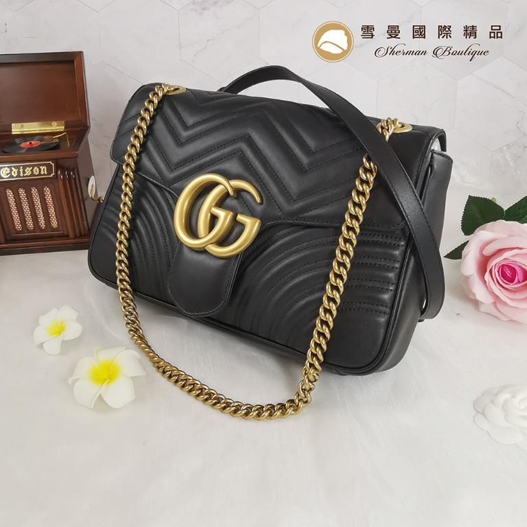 Gucci 443496 GG Marmont 30 cm G 9.5