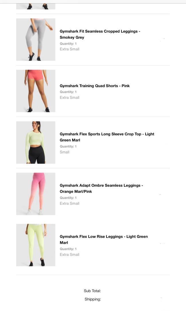 GYMSHARK GYMWEAR, Women's Fashion 