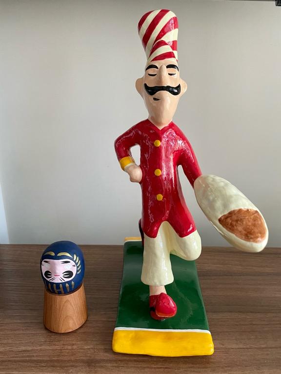 human man curry up Mr cumming paper mache display, 興趣及遊戲  