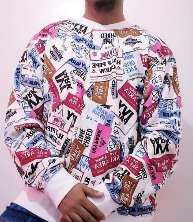 Icy Park Ski Tag Crew Sweatshirt All Gender