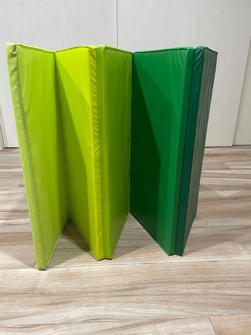 IKEA Folding gym mat, green, 78x185 cm, Sports Equipment, Exercise