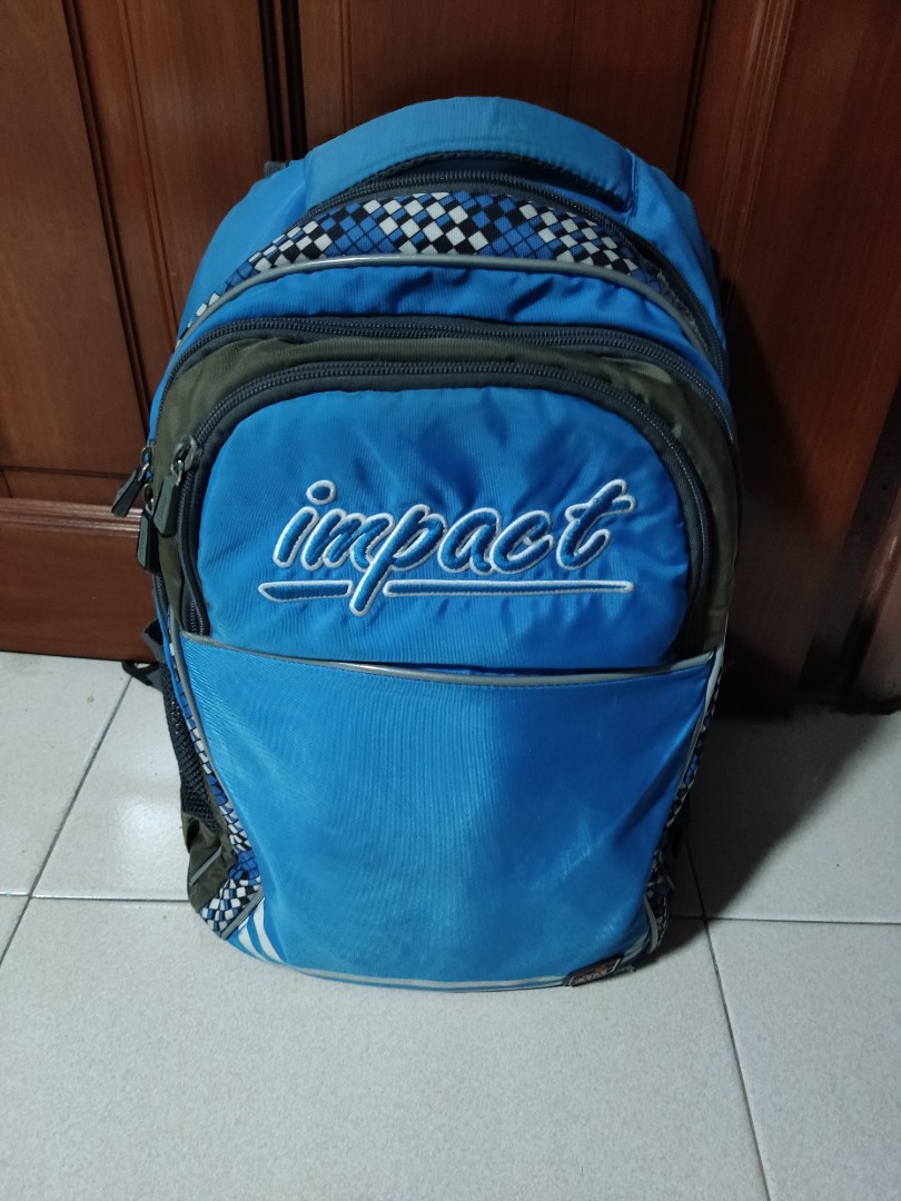 Impact school bag, Men's Fashion, Bags, Backpacks on Carousell