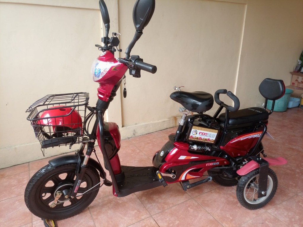 Indobike Sepeda Listrik Akasia Roda 4, Olah Raga, Sepeda di Carousell