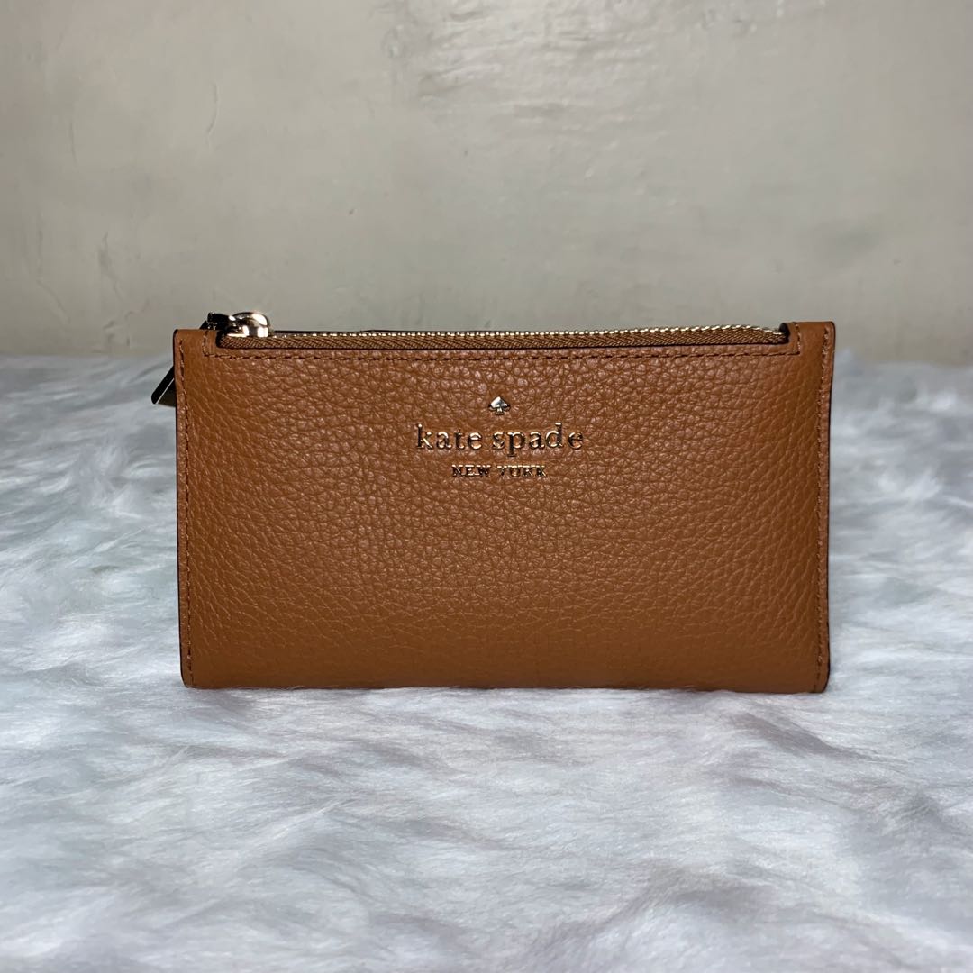 kate spade warm gingerbread wallet