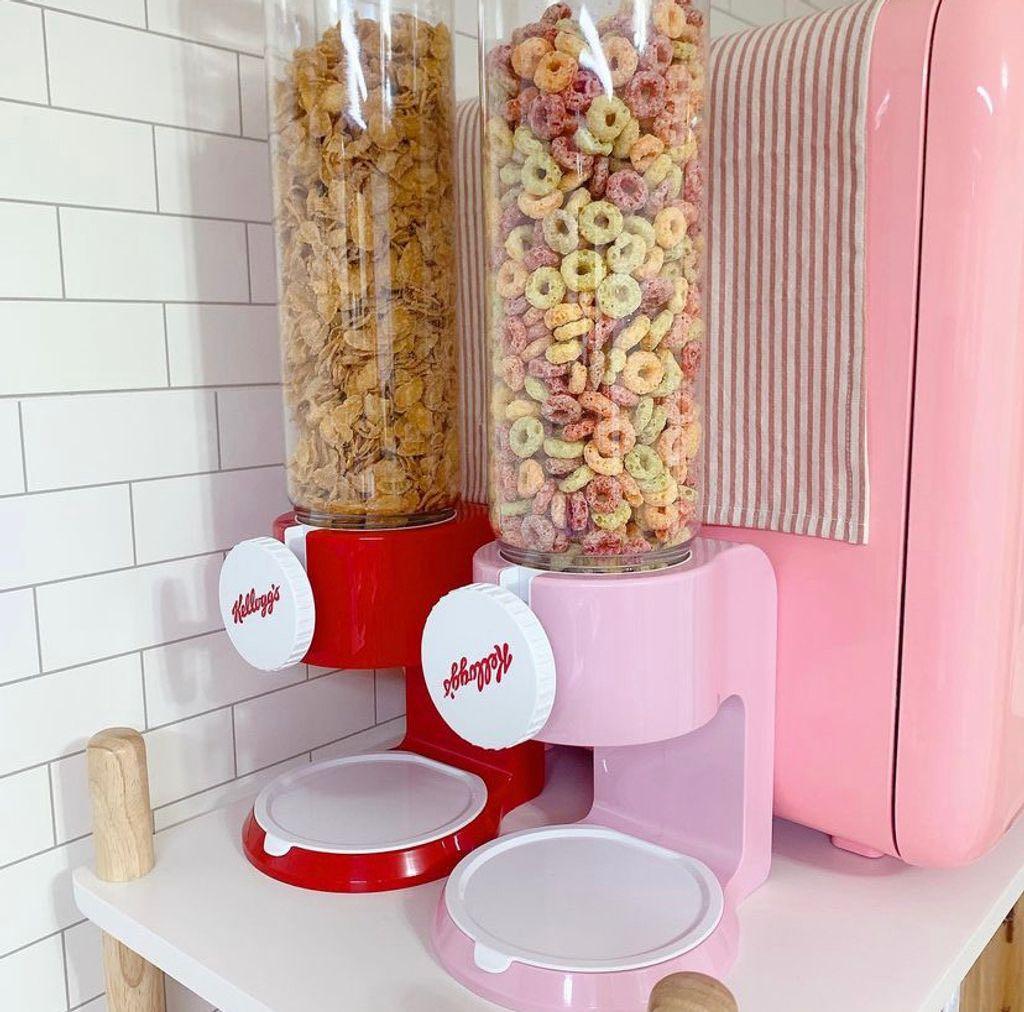 Kellogg's Cereal Dispenser Red, TV & Home Appliances, Kitchen
