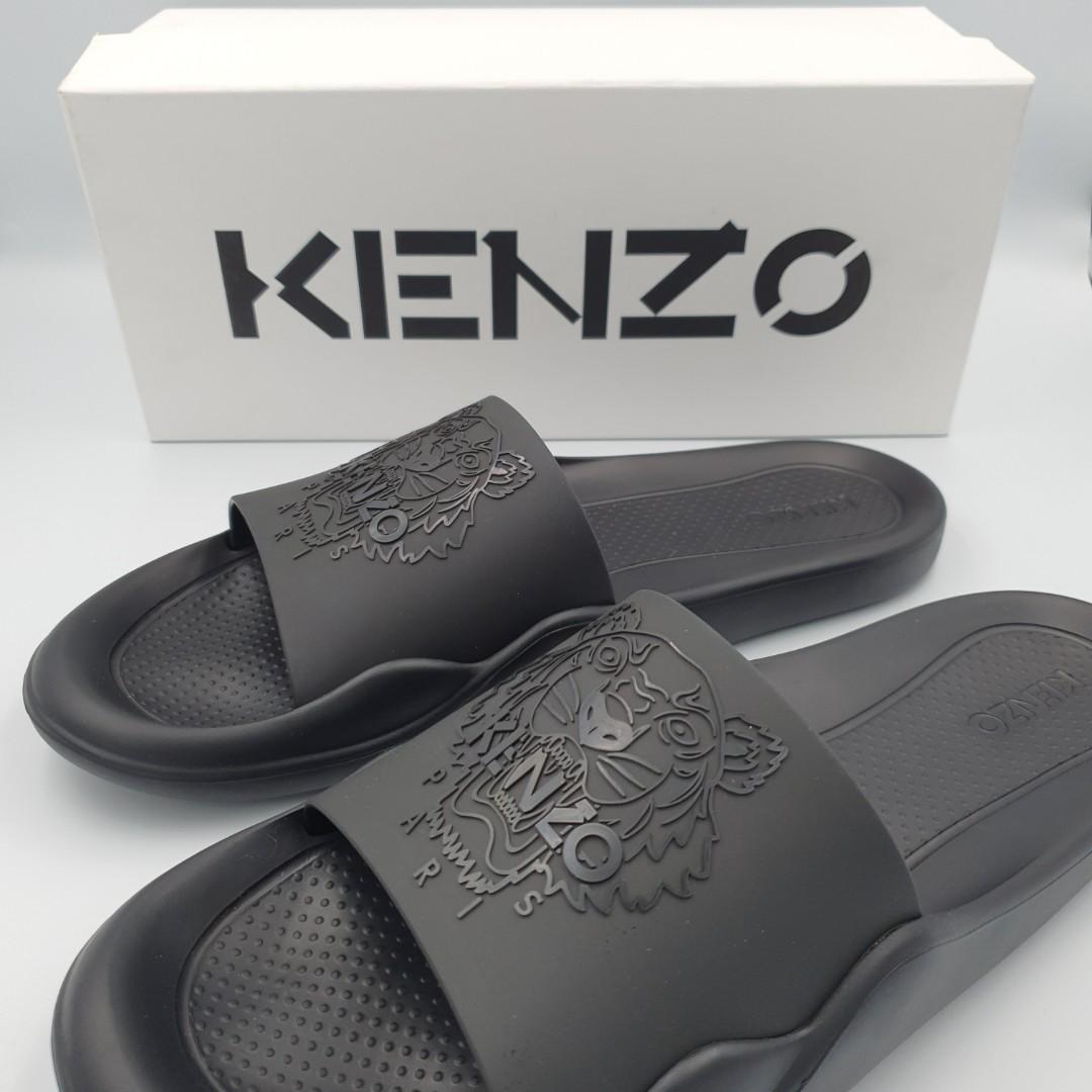 Mens kenzo slides sale