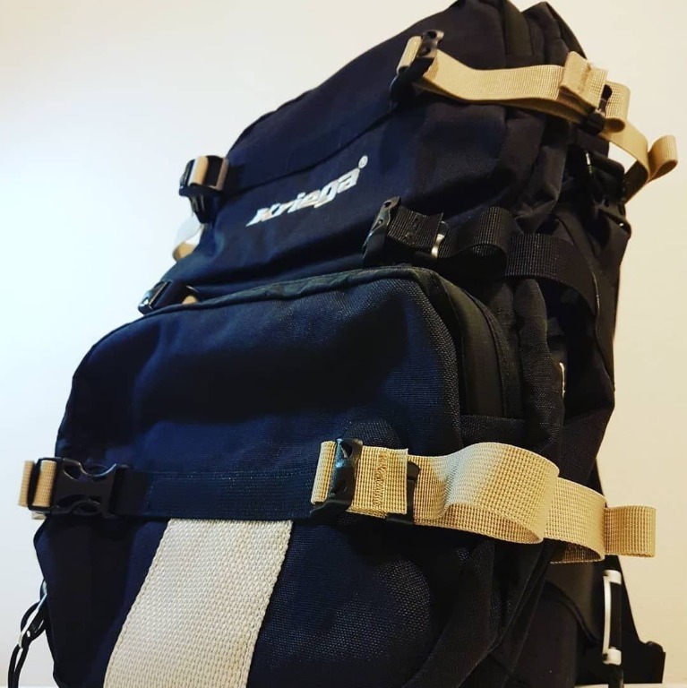 KRIEGA R30 WATERPROOF MOTORCYCLE BACKPACK c/w KRIEGA HARNESS POCKET
