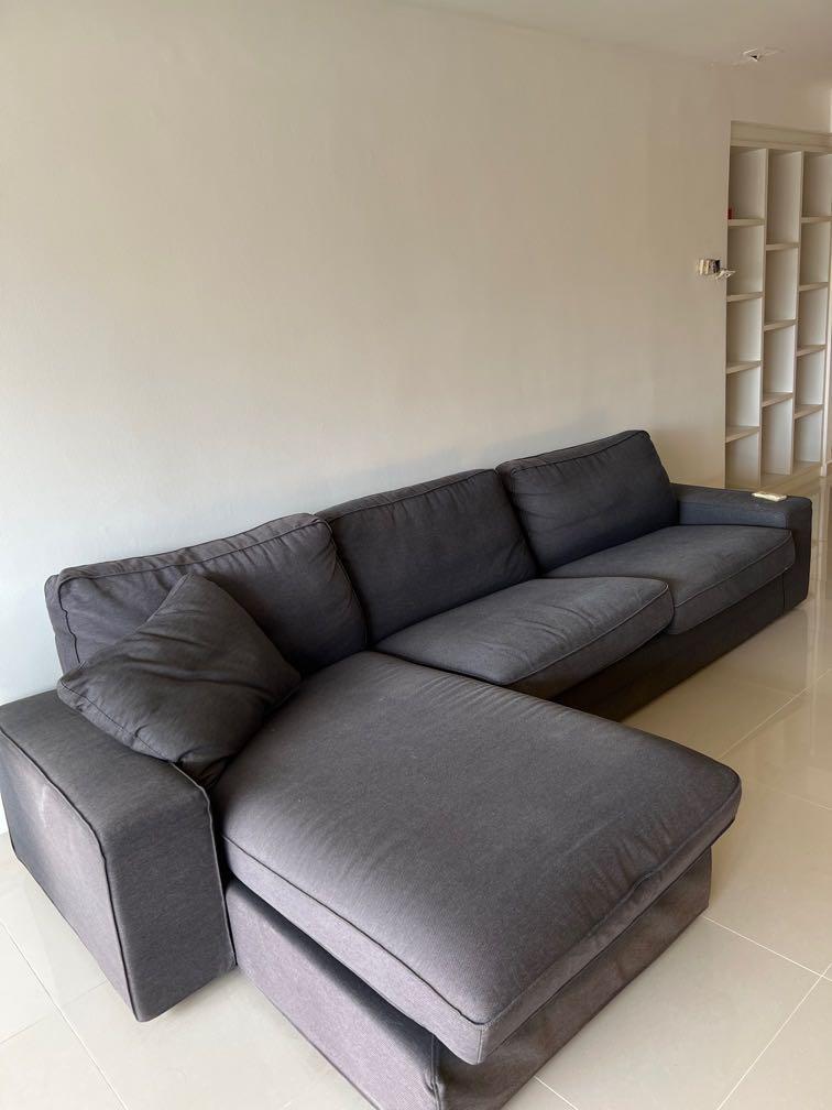 IKEA LShape Sofa, Furniture & Home Living, Furniture, Sofas on Carousell