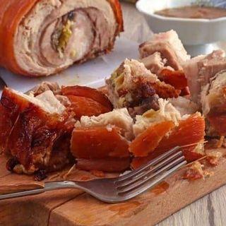 Lechon roll for holiday