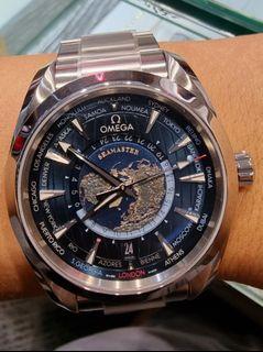 LNIB Omega Seamaster Aqua Terra Worldtimer