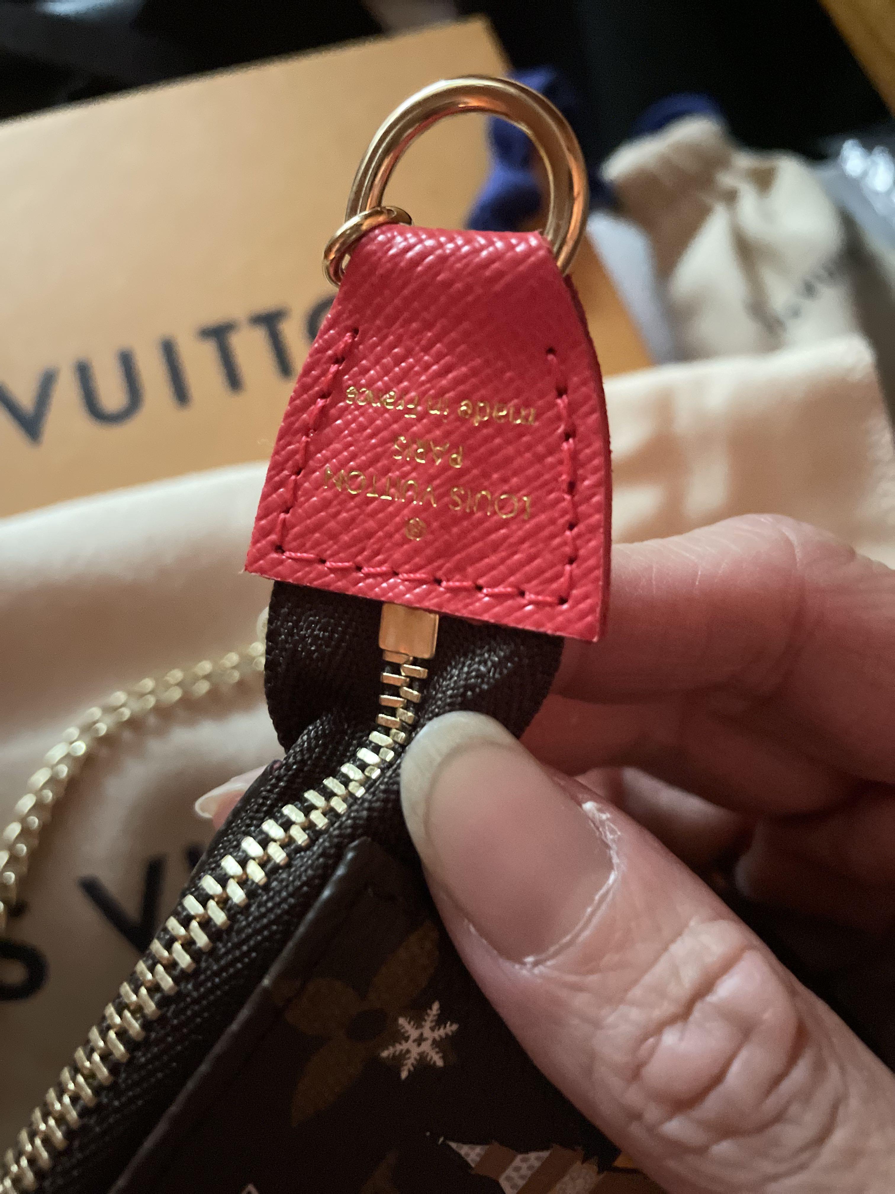 Louis Vuitton Mini Pochette Accessories 2021 Christmas Limited Edition