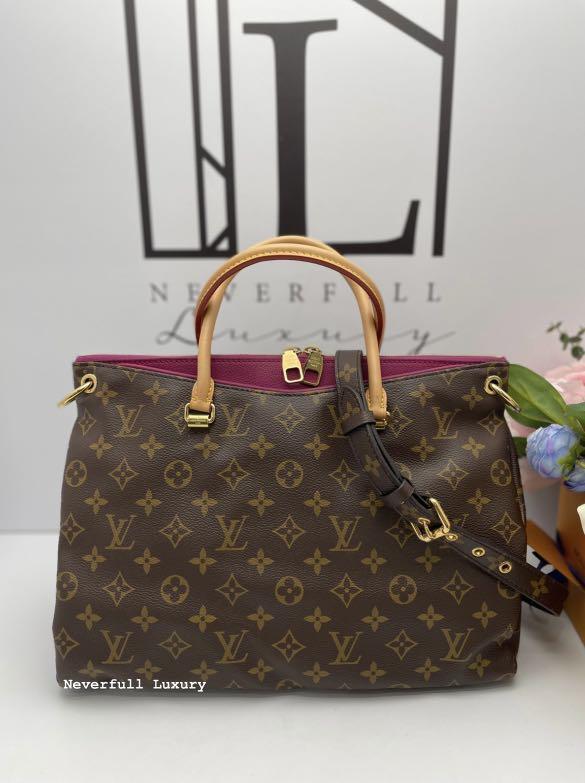 Louis Vuitton Monogram Pallas MM (Aurore)