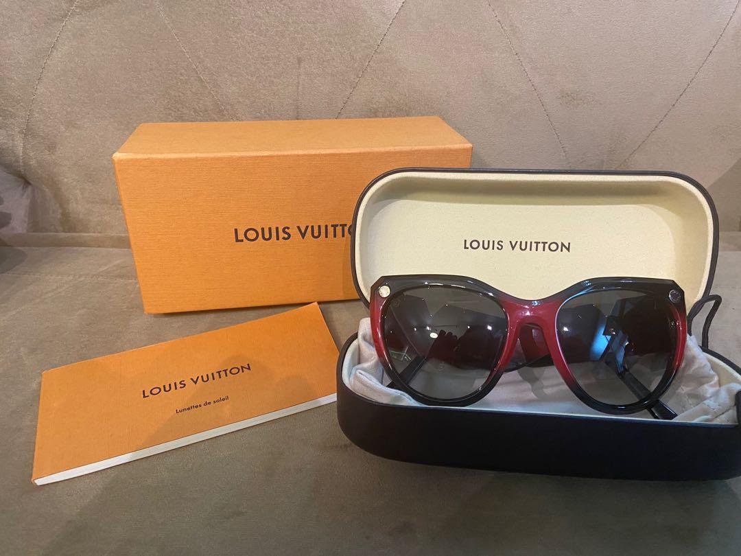 Louis Vuitton Brown Tortoise My Fair Lady Cat Eye Sunglasses Louis Vuitton