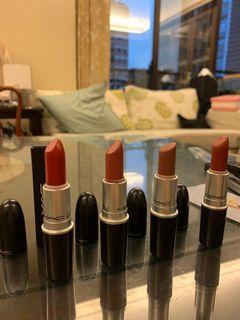 Mac子彈唇膏 Marrakesh/Lady Bug/Taupe/Brick o la