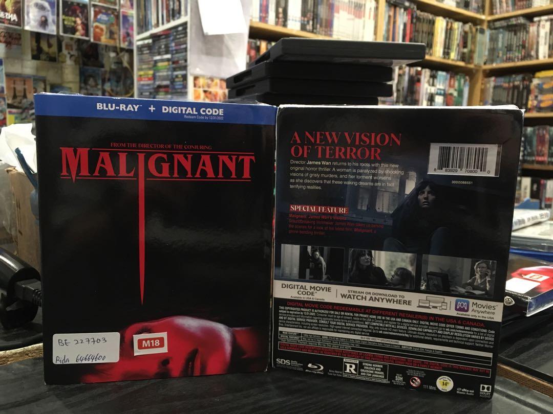 Malignant Blu Ray 45, Hobbies & Toys, Music & Media, CDs & DVDs on