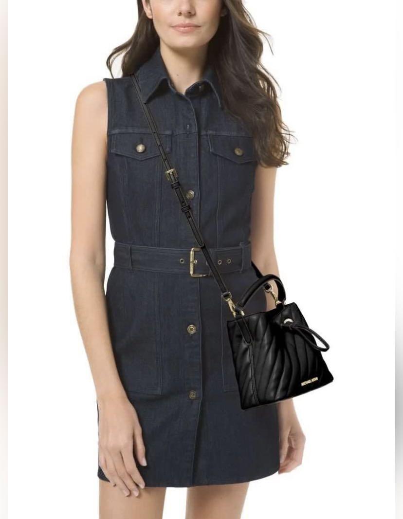 Mk small bucket bag online