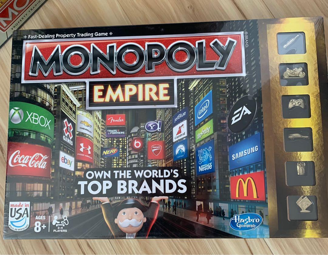 Monopoly Empire Chance and Community Chest Card Deck New and Factory Sealed 
